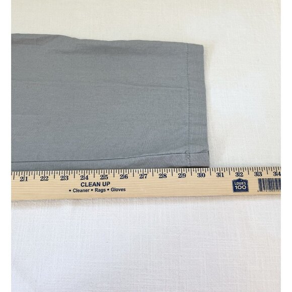 Old Navy Linen Blend‎ Pants Women’s Ankle Gray Sz M Beach Summer Coastal Pockets - Picture 7 of 7